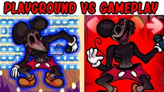 FNF Character Test | Gameplay VS Playground | Mickey Mouse | Sunday Night | Vs Mouse