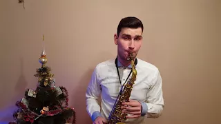 Shchedryk cover by saxophone.Щедрик на саксофоне