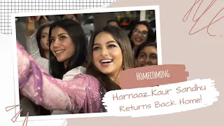 Sherni Is Back! Miss Universe 2021 Harnaaz Kaur Sandhu Returns Home!