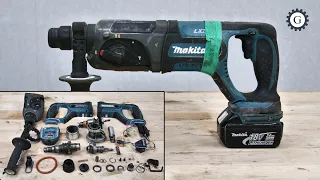 Old Model 18V Rotary Hammer Restoration | MAKITA HBR 241