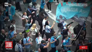 Napoli, festa scudetto rimandata  - Storie Italiane 01/05/2023