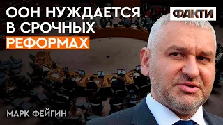 ООН живет по правилам ВТОРОЙ МИРОВОЙ — Фейгин