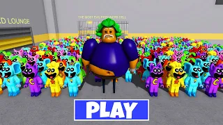 OOMPA LOOMPA BARRY'S PRISON RUN VS 1000 Smiling Critters - Walkthrough Full Gameplay #obby #roblox