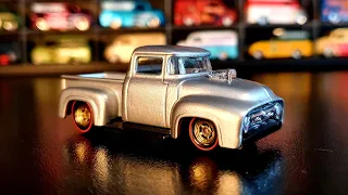 Hot Wheels '56 Customised Ford Pickup 1:64