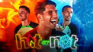 HOT OR NOT? | Jota, Szoboszlai & Matip dispute initiation songs, haircuts & more!