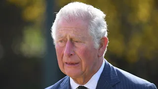 Tearful Prince Charles makes first public engagement since Prince Philip's death