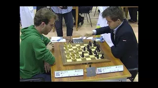 MAGNUS CARLSEN VS GEORG MEIER | BLITZ CHESS 2014 - COMMENTARY BY GM DMITRIY KOMAROV