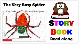 The Very Busy Spider by Eric Carle | Learn English Through Story | Stories for Children