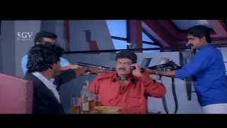 Shiva Rajkumar Kills Shobhraj and Warns Rowdy | Don Kannada Movie Scene