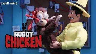 Curious George, Conspiracy Theorist | Robot Chicken | adult swim