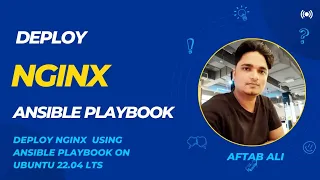 Deploy Nginx using Ansible Playbook on ubuntu 22 04 Linux