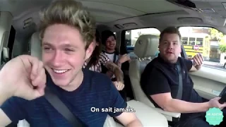 One Direction Carpool Karaoke Part 1  | VOSTFR Traduction Française