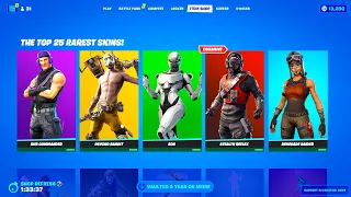 The Top 25 Rarest Skins in Fortnite!