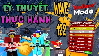 Lý Thuyết và Thực Hành vượt ENDLESS MODE wave 123 trong Toilet Tower Defense