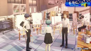 Persona 3 Reload - 6/17 Wed | Yuki Visits The Art Club After School | Meets Keisuke Hiraga Gameplay
