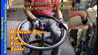 How to Install a Difficult Bicycle Tire: Various Techniques