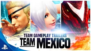 The King of Fighters XIV - Team Mexico Trailer | PS4