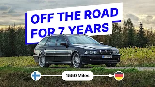 I Found the Rarest BMW Touring, Serviced It & Drove It 1550 Miles Back Home - Alpina B10 V8S