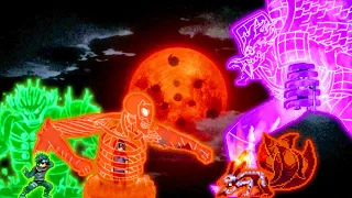 Itachi & Shisui Uchiha VS Naruto(All Form) & Sasuke Indra V2 in Jump Force Mugen🔥