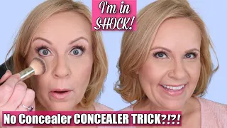 Over 40?THE CONCEALER TIP AND TRICK You Never Knew You Needed!!
