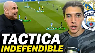La TACTICA INDEFENDIBLE de Pep Guaridola - Manchester City vs Real Madrid (Análisis Táctico) - Toto