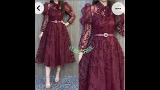 New Latest frock design | winter frock design| frock design| beautiful winter dress| stylish suits|