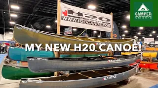 H2O Solo Canoe - Pro Lite 14'6" - Camper Christina's Canoe for 2023!