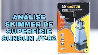 Análise Skimmer de superfície Sunsun JY-02