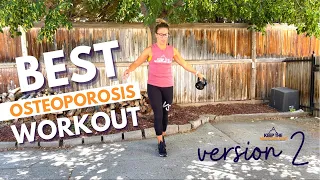 BEST Osteoporosis Workout |  High Impact for STRONGER BONES | Dr. Alyssa Kuhn