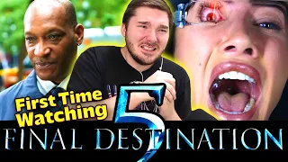 WHAT A TWIST! First Time Watching *Final Destination 5* Movie Reaction