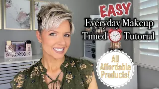 EASY, Affordable, Everyday Makeup Look | Timed Tutorial ⏰