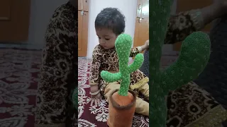 Dancing Cactus Babies Reaction OMG" #dancingtom #cactusmania #reaction #omgindia #babyshorts #baby