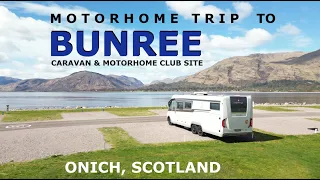 This trip to Bunree Campsite, Onich, takes us along the shores of Loch Lomond and through Glencoe.