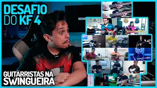 😱 DESAFIEI OS GUITARRISTAS BR NA SWINGUEIRA