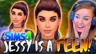 💁JESSY GREW UP (AND SHE'S GORGEOUS?!)😍 (The Sims 4 #27! 🏡)