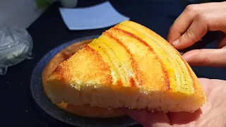 banana cake in frying pan | Amazing Cake Recipe