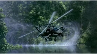 Israeli Apache helicopters AH-64 take off for training - Вертолеты AH-64 ВВС Израиля на учениях