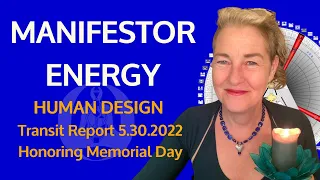 Time to Initiate with MANIFESTOR ENERGY Channel 35/36 | Human Design Transit Report | Maggie Ostara