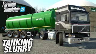 TANKING SLURRY! | Court Farm | Farming Simulator 22 - Ep34