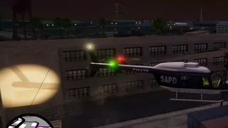 GTA SA Definitive Edition Police Maverick searchlight!!!!! How to use it!!!!! (Pt2)