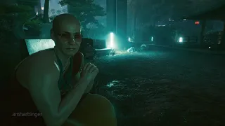 V Meets With Zen Master (Learns to Accept His Fate and Find Comfort in Death) - Cyberpunk 2077