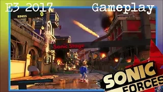 Sonic FORCES GAMEPLAY E3 2017