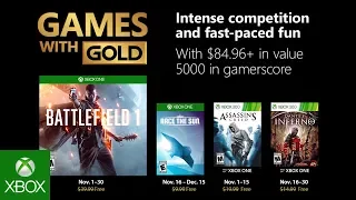 Xbox - November 2018 Games with Gold