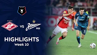 Highlights Spartak vs Zenit (1-1) | RPL 2020/21