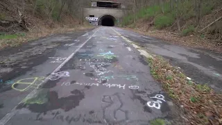 Abandoned PA Turnpike via bicycle 2022