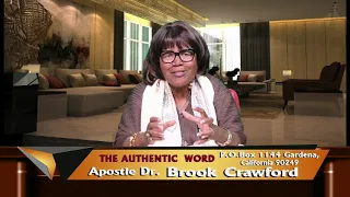 WHO IS HOLY SPIRIT? Pt.12 with ApostleDr. Brook Crawford