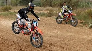 Primeros pasos de iniciación al Motocross, con Joan Cros