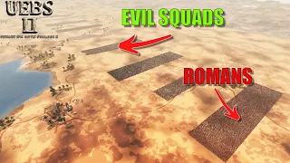 ROMANS VS 8 SQUADS UNEXPECTED ENDING | Ultimate Epic Battle Simulator 2 | UEBS 2