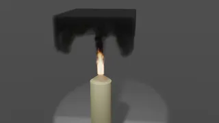 Candle test render