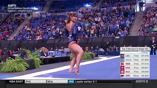 Katelyn Ohashi (UCLA) 2018 Nationals Semifinals Floor 9.9625